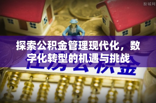 乌拉特后旗探索公积金管理现代化，数字化转型的机遇与挑战