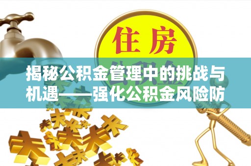 乌拉特后旗揭秘公积金管理中的挑战与机遇——强化公积金风险防控的多维策略