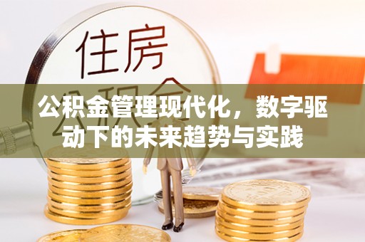 乌拉特后旗公积金管理现代化，数字驱动下的未来趋势与实践