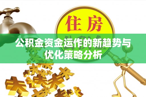 乌拉特后旗公积金资金运作的新趋势与优化策略分析