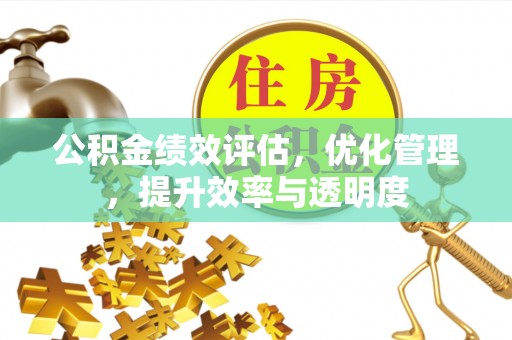 乌拉特后旗公积金绩效评估，优化管理，提升效率与透明度