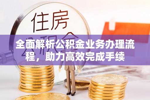 乌拉特后旗全面解析公积金业务办理流程，助力高效完成手续