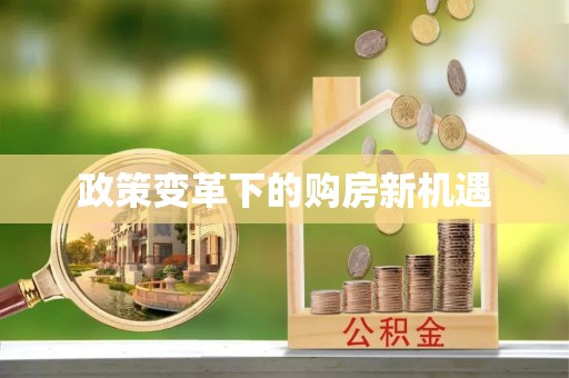 乌拉特后旗政策变革下的购房新机遇
