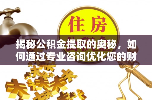 乌拉特后旗揭秘公积金提取的奥秘，如何通过专业咨询优化您的财务规划