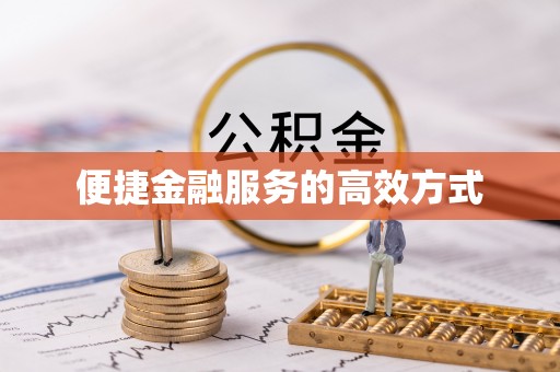 乌拉特后旗便捷金融服务的高效方式