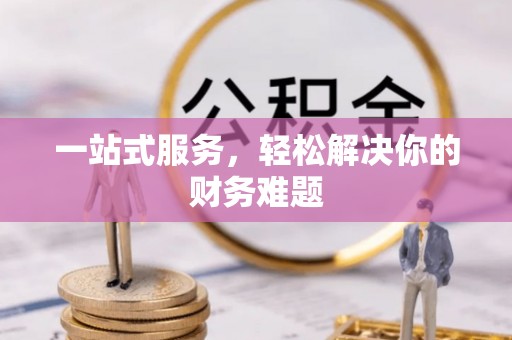 乌拉特后旗一站式服务，轻松解决你的财务难题